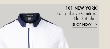 Long Sleeve Contrast Placket Shirt