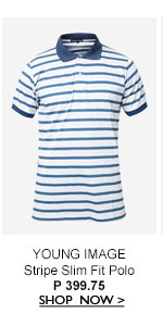 Stripe Slim Fit Polo