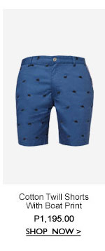 Cotton Twill Shorts