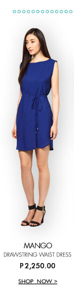 Drawstring Waist Dress