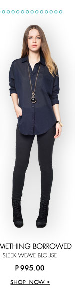 Sleek Weave Blouse