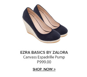 Canvas Espadrille Pump