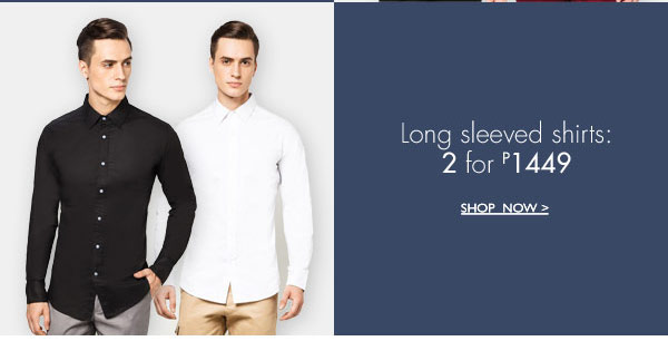 Shop Long Sleeves Shirts