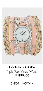 Triple Tour Wrap Watch