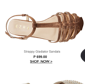 Strappy Gladiator Sandals