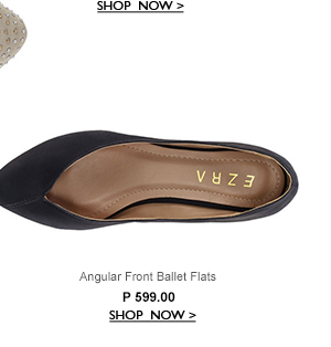 Angular Front Ballet Flats