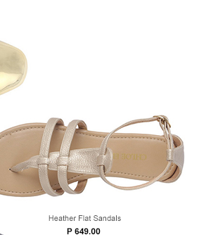 Heather Flat Sandals