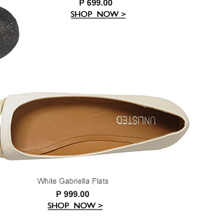 White Gabriella Flats