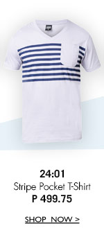 Stripe Pocket T-Shirt
