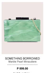Marble Pearl Minaudiere