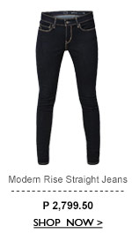 Modern Rise Straight Jeans