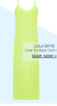 Lime Cami Maxi