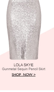 Sequin Pencil Skirt