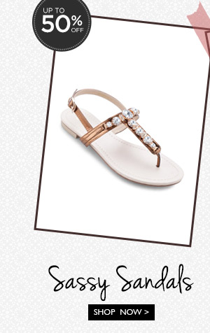 Shop Sandals Up to 50% OFF