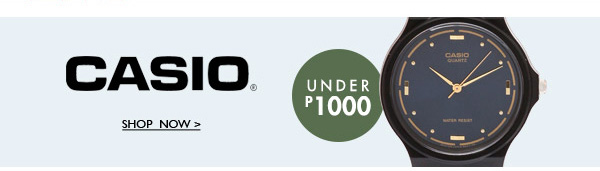 Shop Casio Under P 1000
