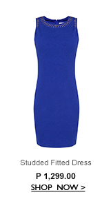 Studded Fitted Dress