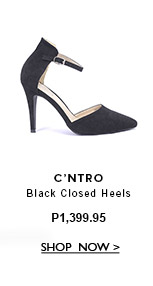 Black Closed Heels