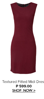 Fitted Midi Dress
