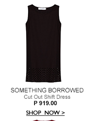 Cut Out Shift Dress