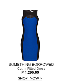 Cut In Fitted Dress