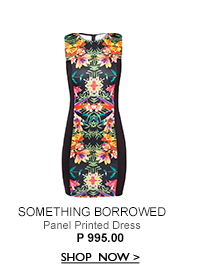 Panel Printed Dress