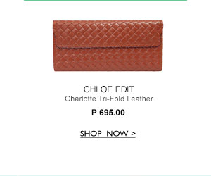 Tri-Fold Leather
