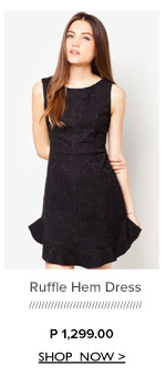 Ruffle Hem Dress