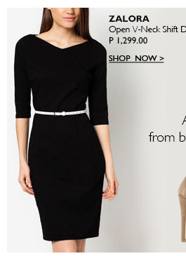 V-Neck Shift Dress