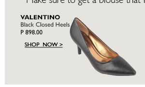 Black Closed Heels
