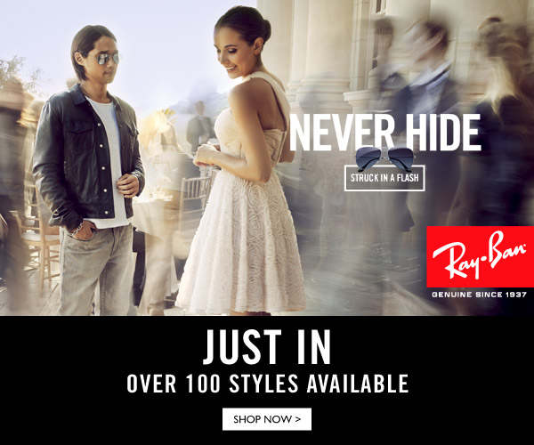 Just In: Ray-Ban now on ZALORA