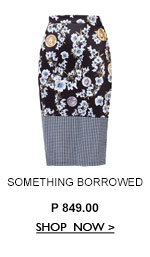 Printed Panel Skirt