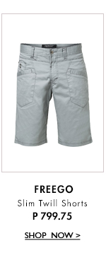 Slim Twill Shorts