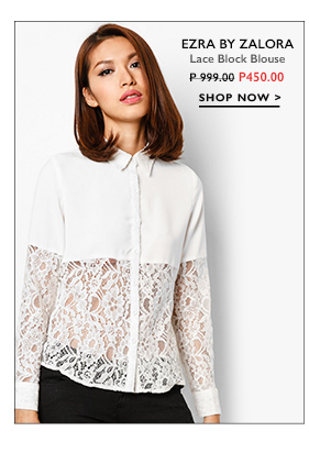 Lace Block Blouse