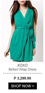 Belted Wrap Dress