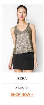 Sequined Sleeveless Top