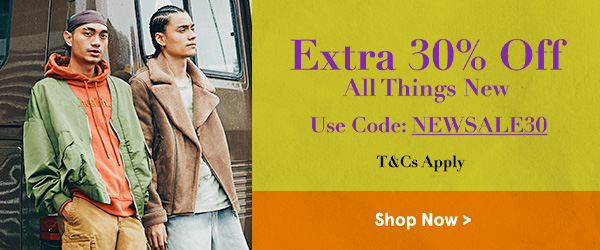 30% Off New Arrivals